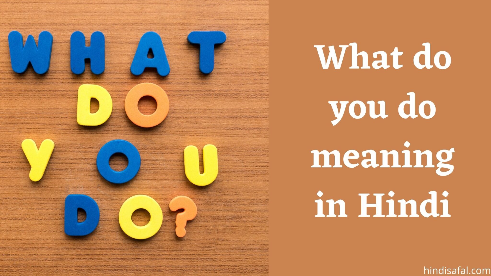 what-do-you-do-meaning-in-hindi